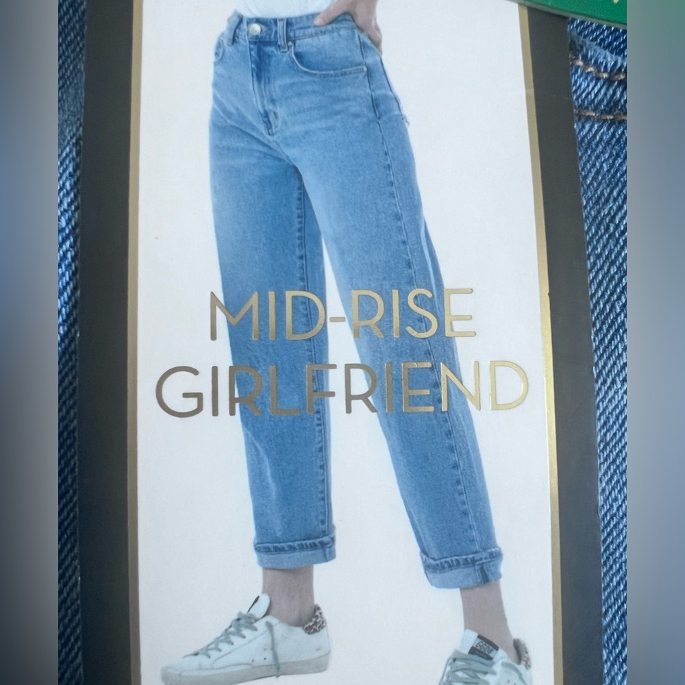 Rachel Roy mid rise Girlfriend Jean